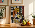Fernand Leger Still Life with Candlestick 1922 Poster – i rum 2