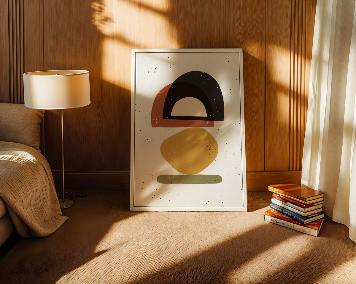 Mid-Century Balance Poster – i rum 2