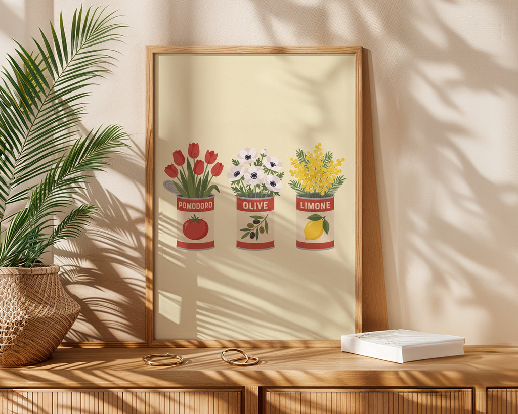 Pantry Bloom Trio Poster – i rum 2