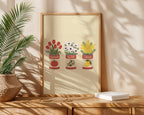 Pantry Bloom Trio Poster – i rum 2