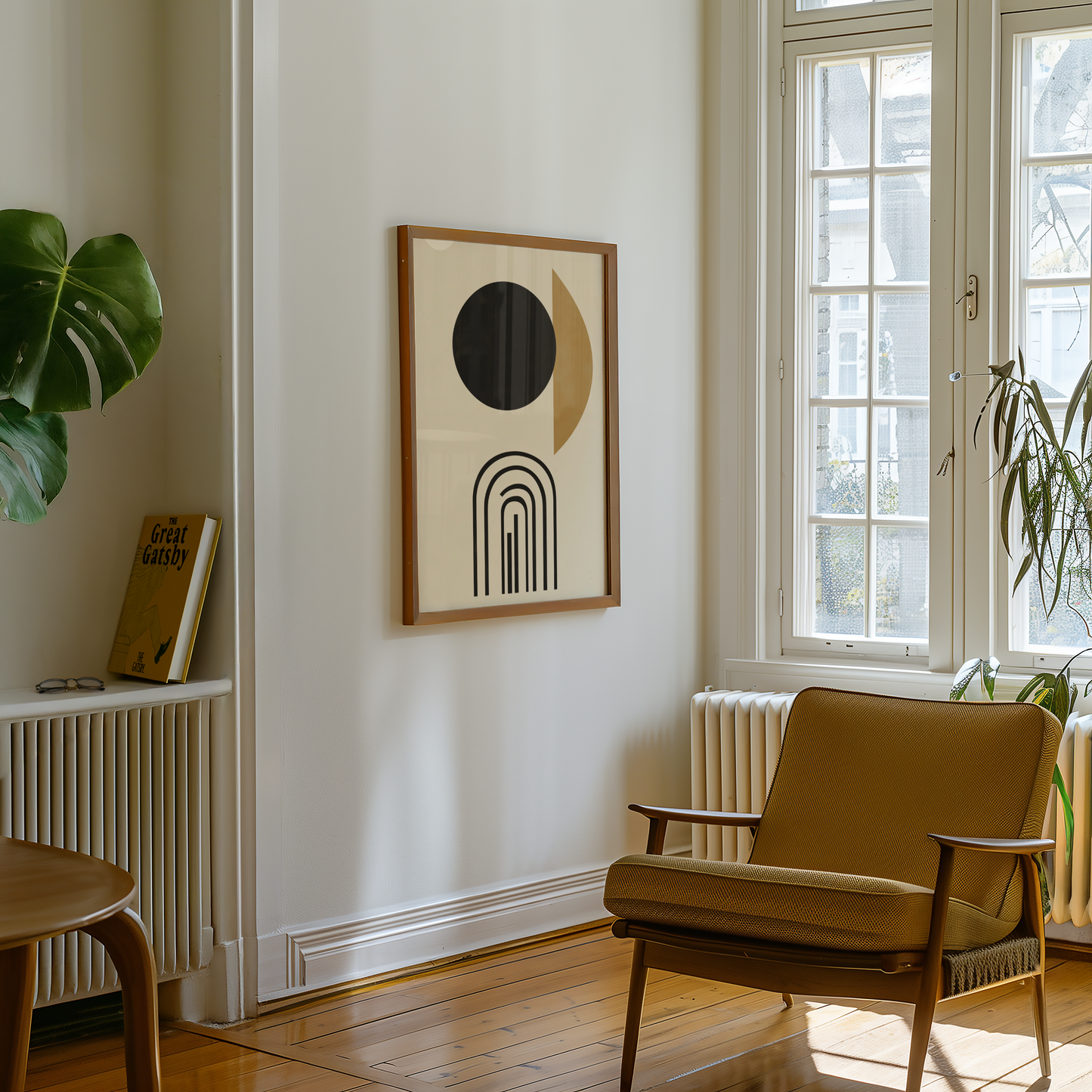 Modern Celestial Forms Poster