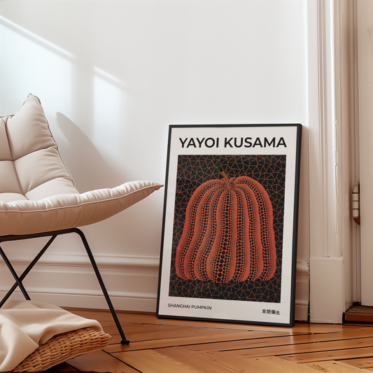 Yayoi Kusama Shanghai Pumpkin Poster