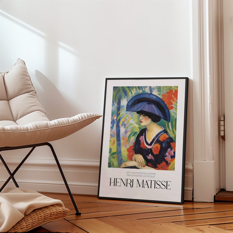 Tropical Contemplation Matisse Poster