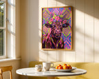 Flower Bull Poster – i rum 3