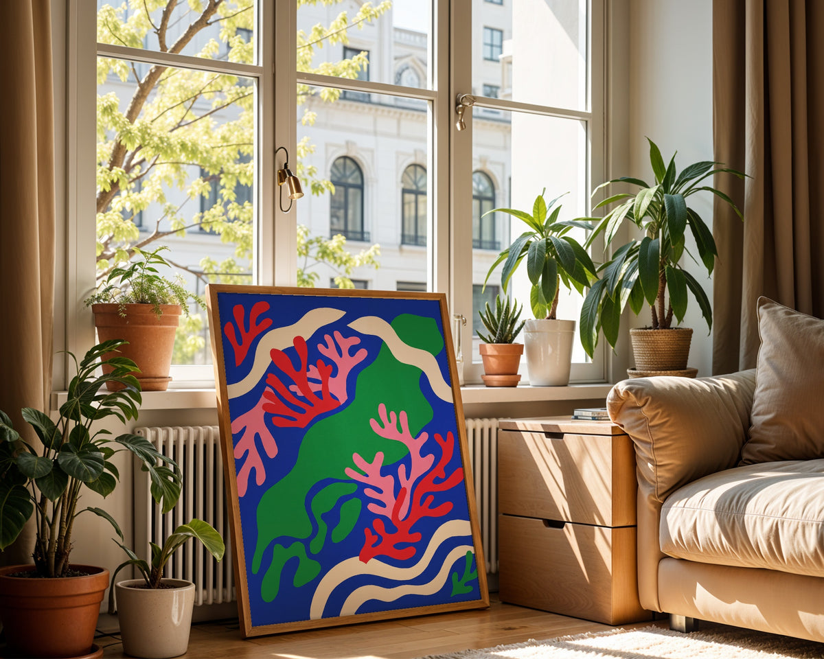 Henri Matisse Lagoon Poster – i rum 3