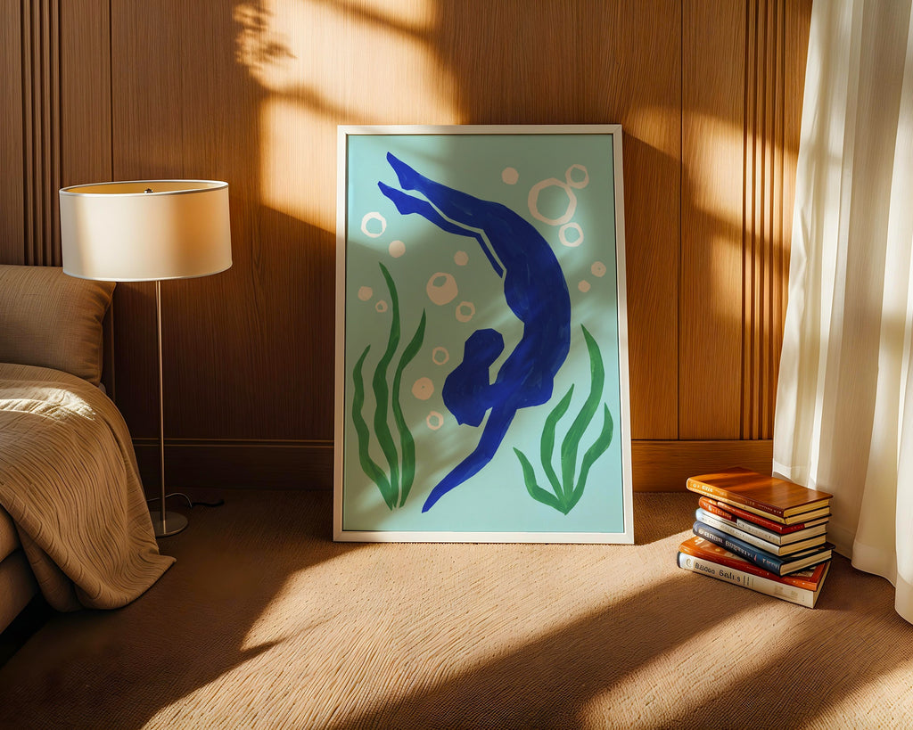 Henri Matisse The Swimmer Poster – i rum 3