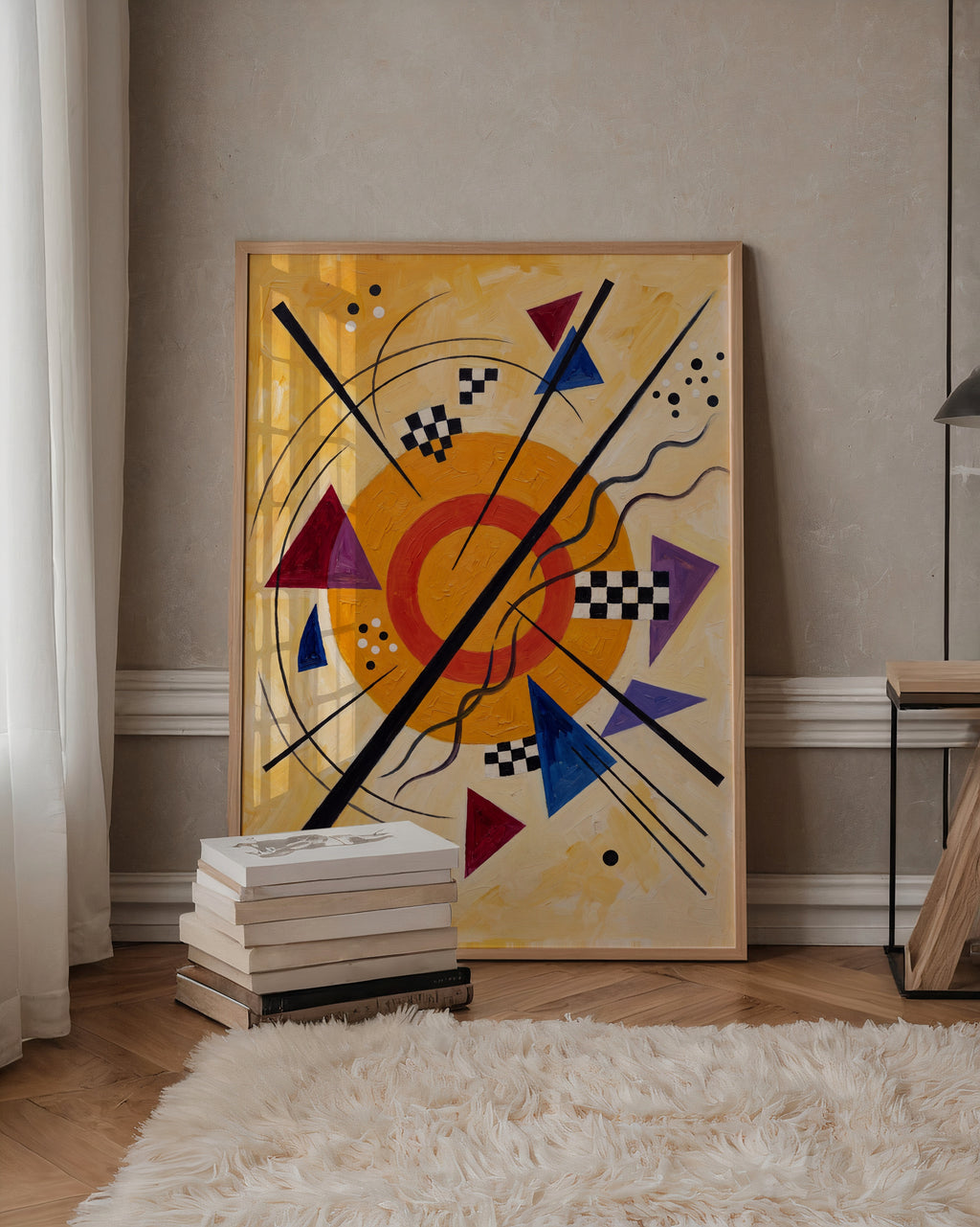 Wassily Kandinsky Sunrise Composition Poster – i rum 3