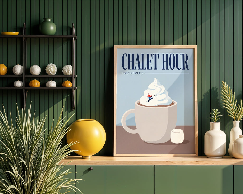 Whipped Cocoa Slope Poster – i rum 3
