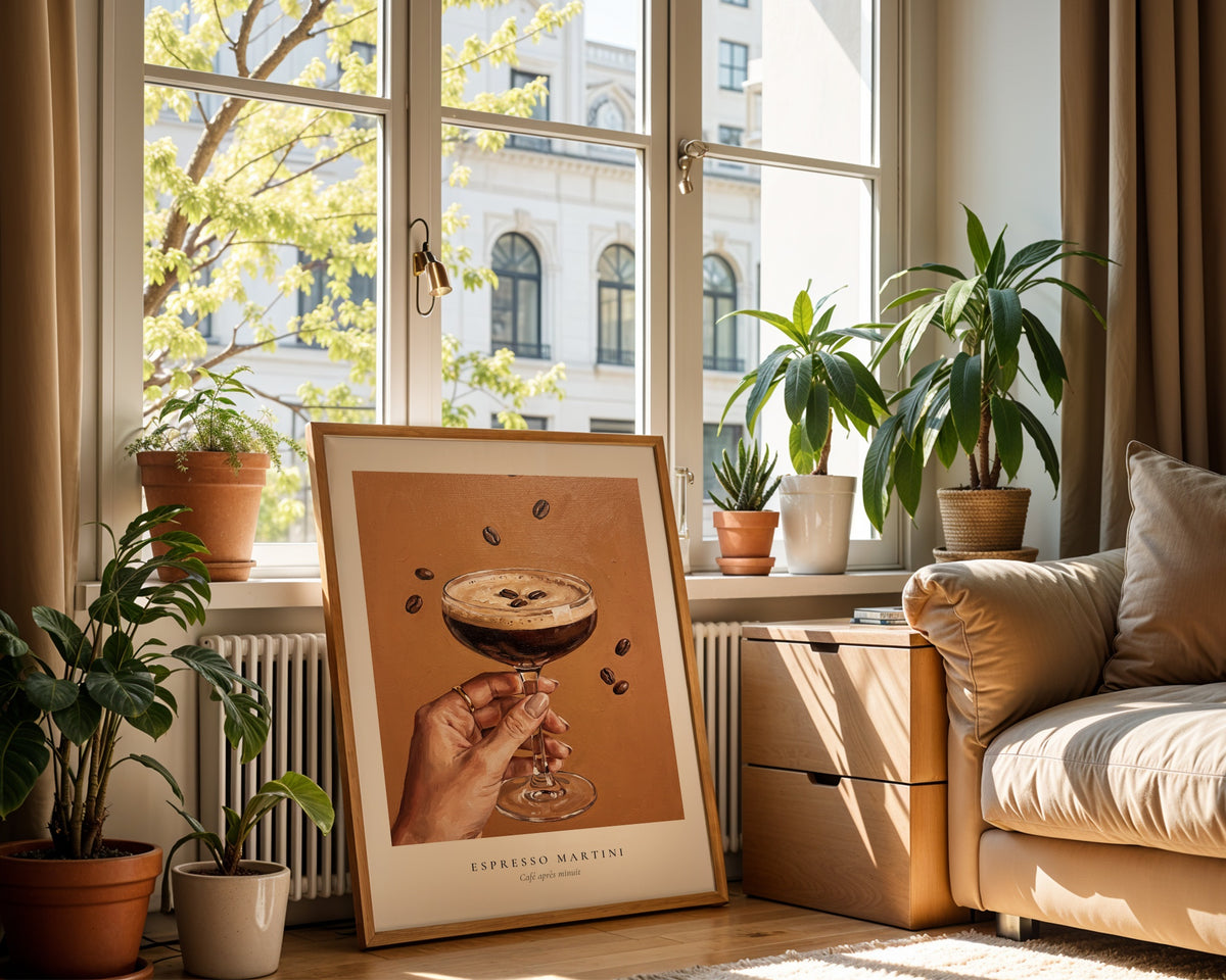 Espresso Martini Coupe Poster – i rum 4