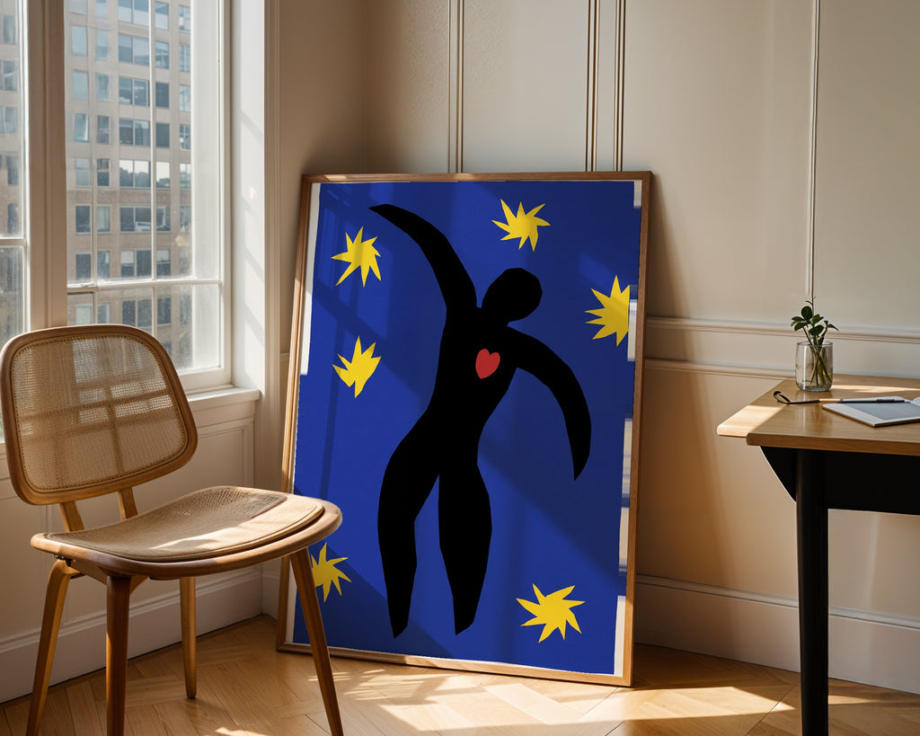 Henri Matisse Icarus 1947 Poster – i rum 4