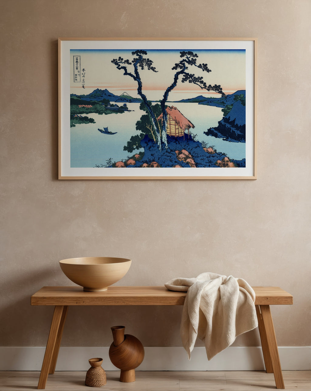 Katsushika Hokusai Lake Suwa in Shinano Province 1831 Poster – i rum 5