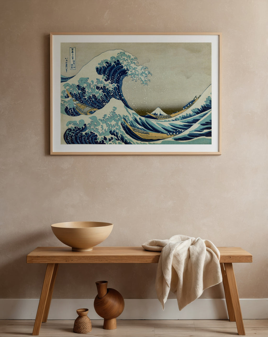 Katsushika Hokusai The Great Wave off Kanagawa 1831 Poster – i rum 5