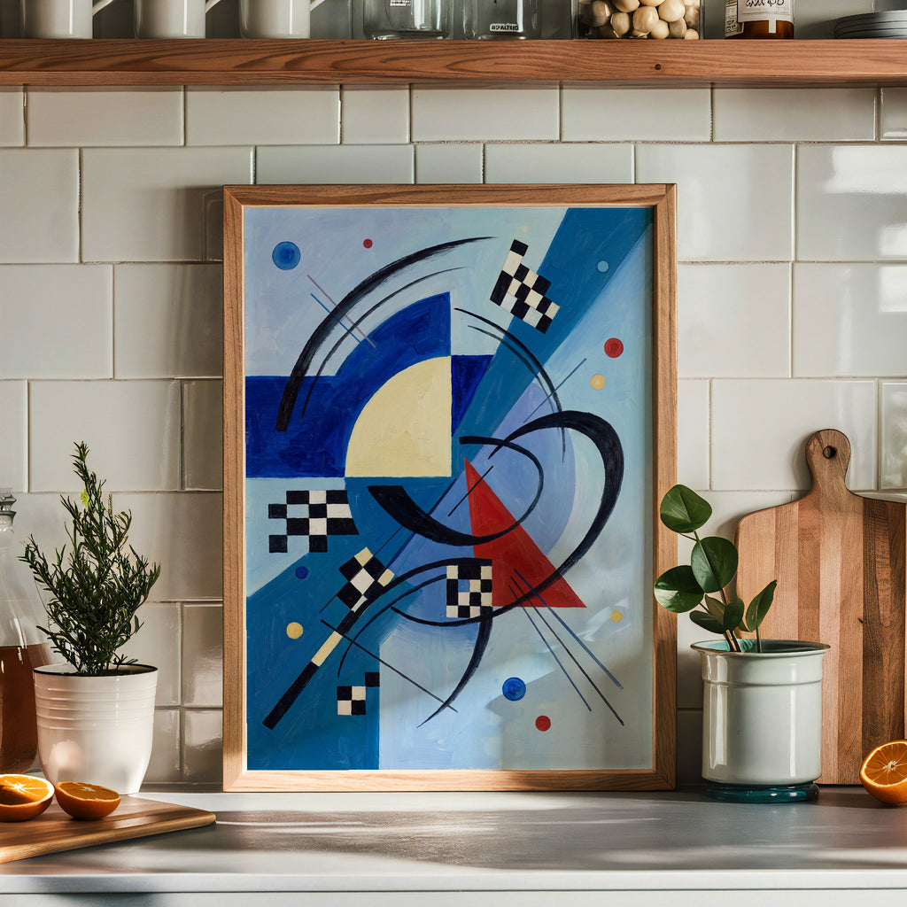 Wassily Kandinsky Blue Harmony Poster – i rum 4
