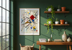 Wassily Kandinsky Lines on White Poster – i rum 4