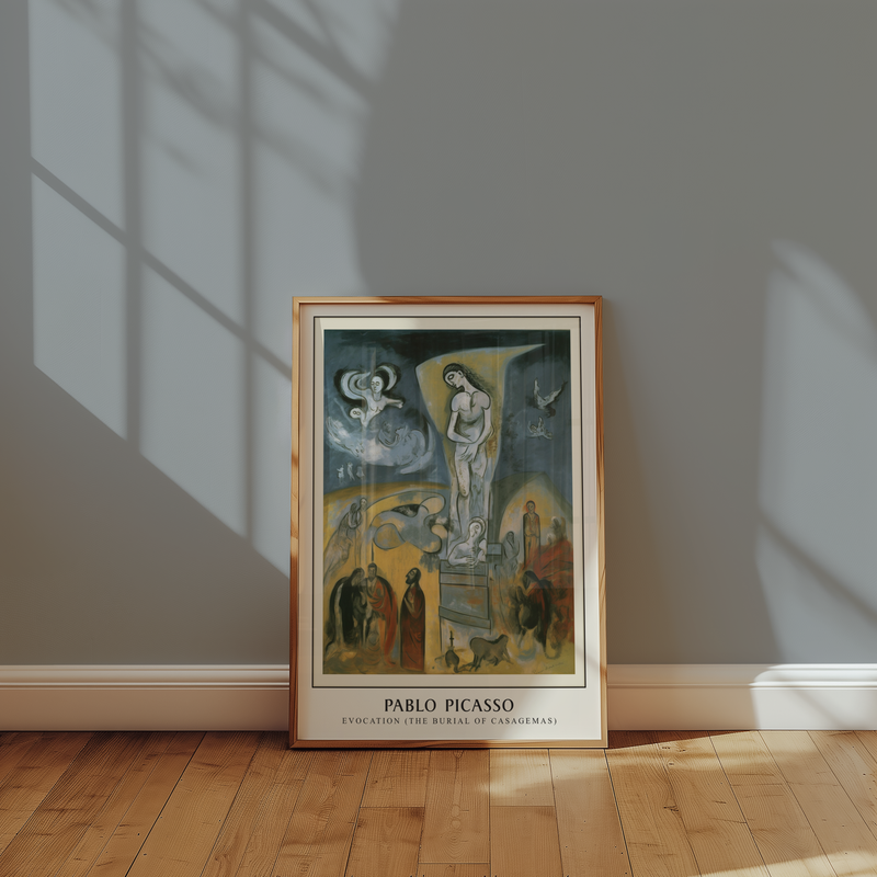 Picasso Casagemas Tribute Poster