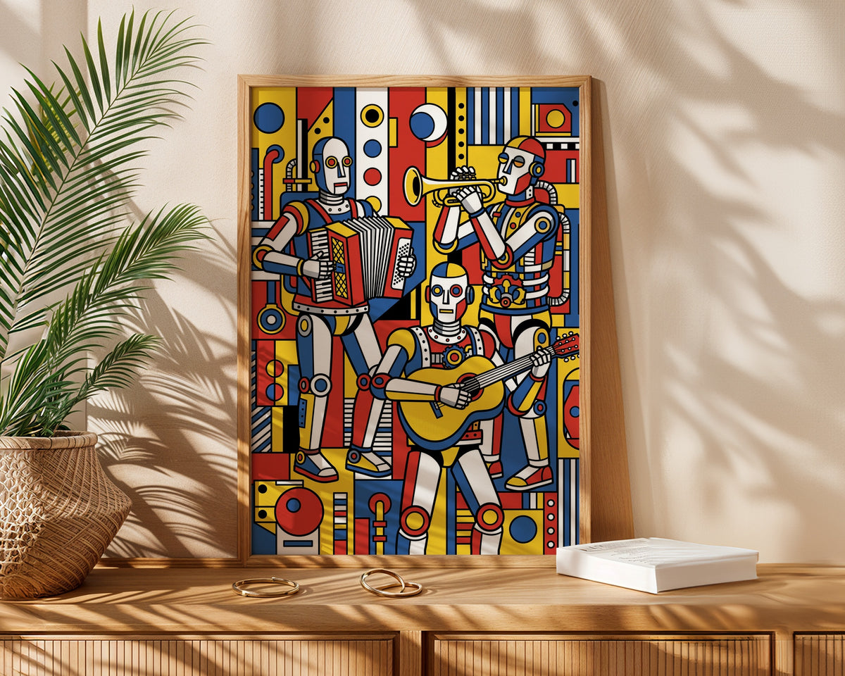 Fernand Leger The Musicians Poster – i rum 5