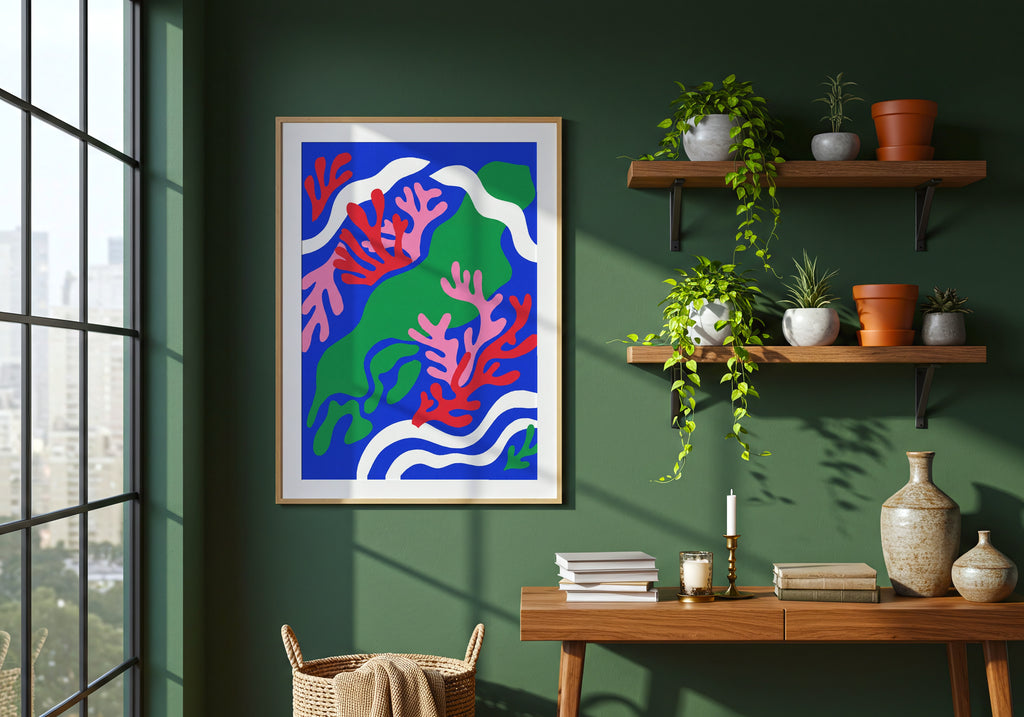 Henri Matisse Lagoon Poster – i rum 5