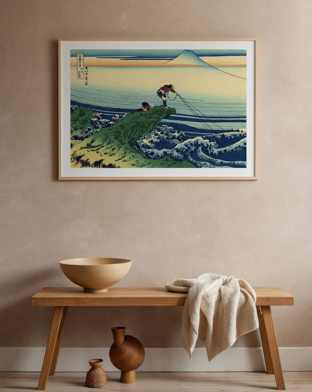 Katsushika Hokusai Kajikazawa in Kai Province 1831 Poster – i rum 6