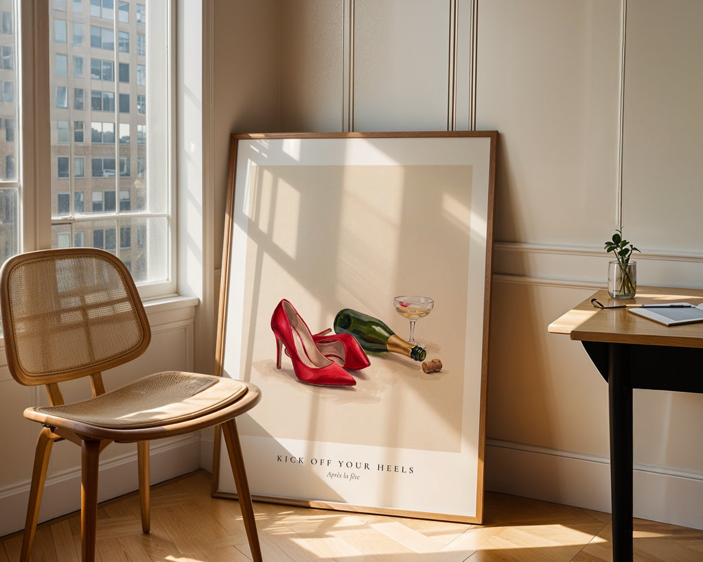 Lipstick and Linen Poster – i rum 5