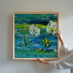 Sonia Tondkar Näckrosor Poster – i rum 3