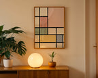 Piet Mondrian Composition in Pastel Poster – i rum 5
