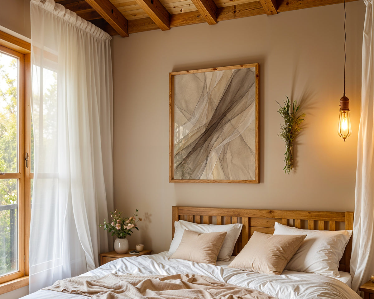 Sepia Veil Poster – i rum 5