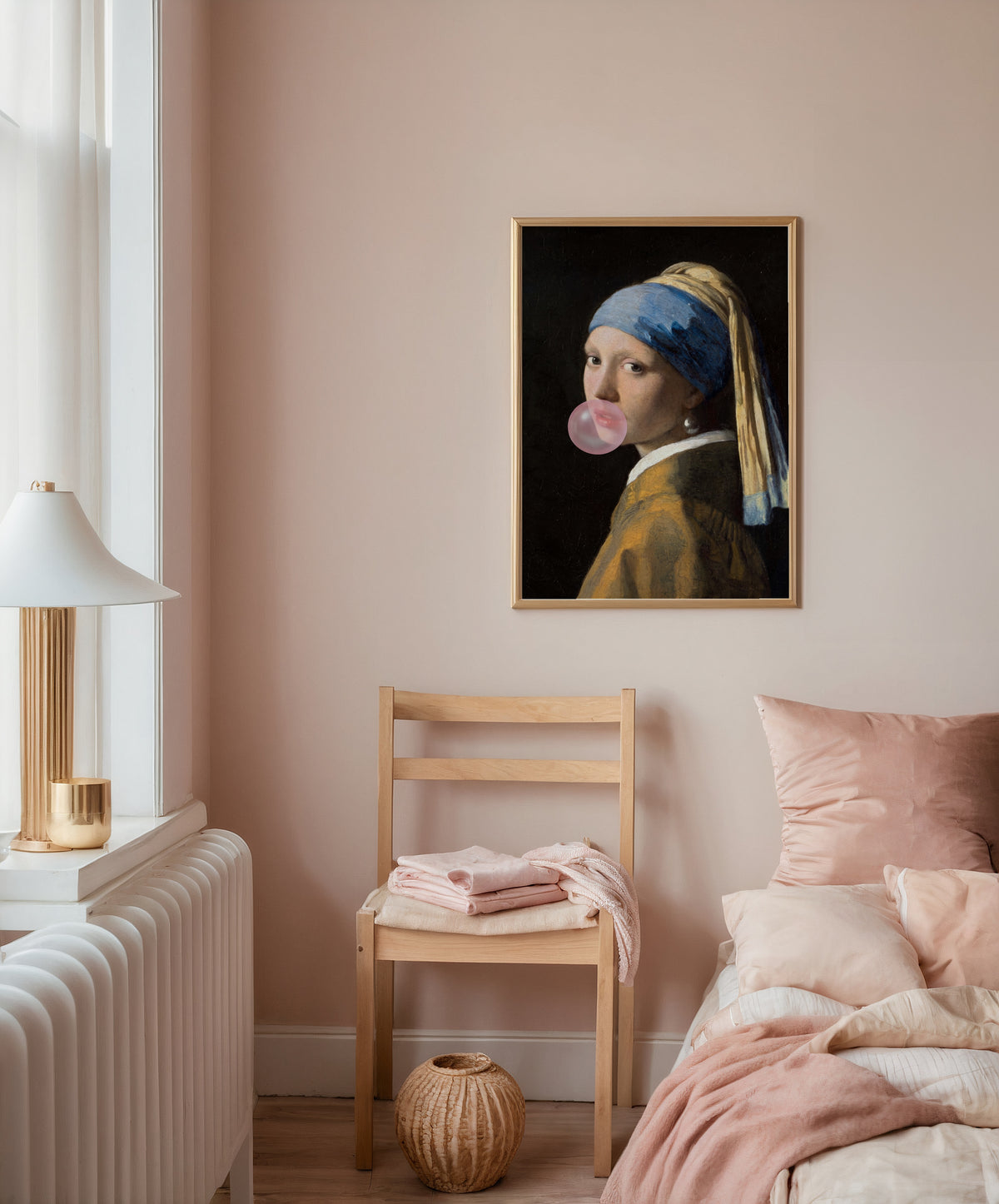 Pearl Earring Bubblegum Poster – i rum 2