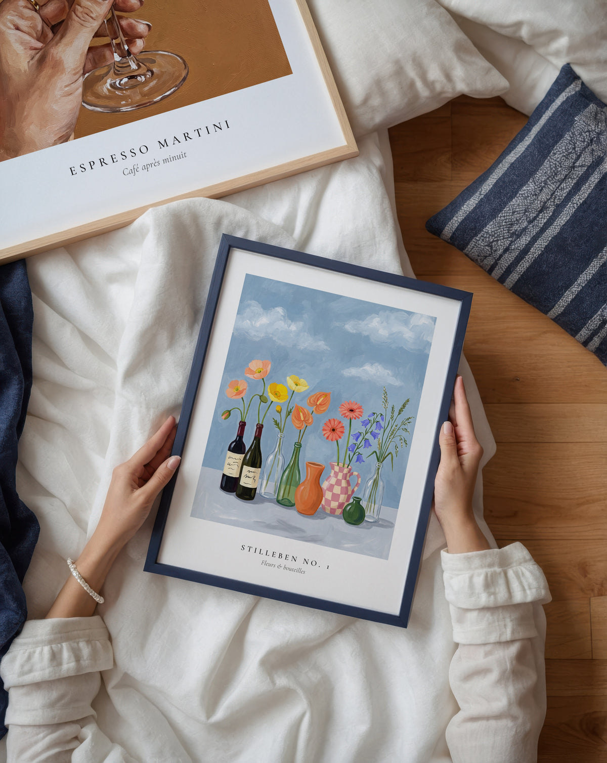 Bottled Garden Sky Poster – två posters i rum 1