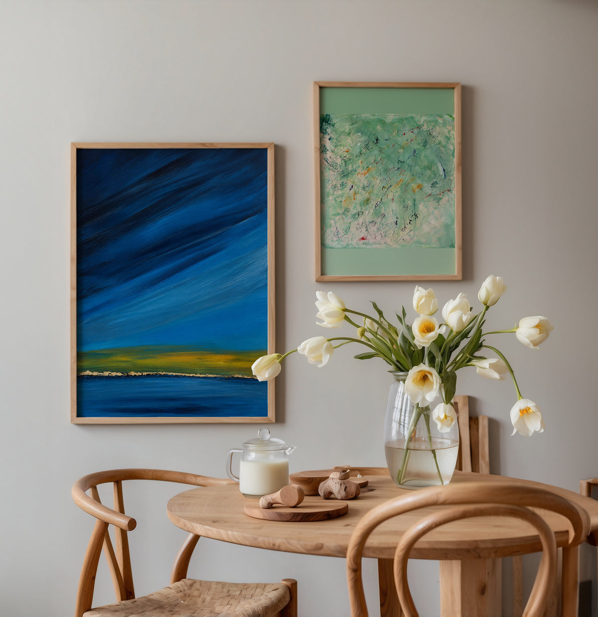 Sonia Tondkar Gyllene Horisont Poster – två posters i rum 2