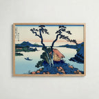 Katsushika Hokusai Lake Suwa in Shinano Province 1831 Poster – ekram
