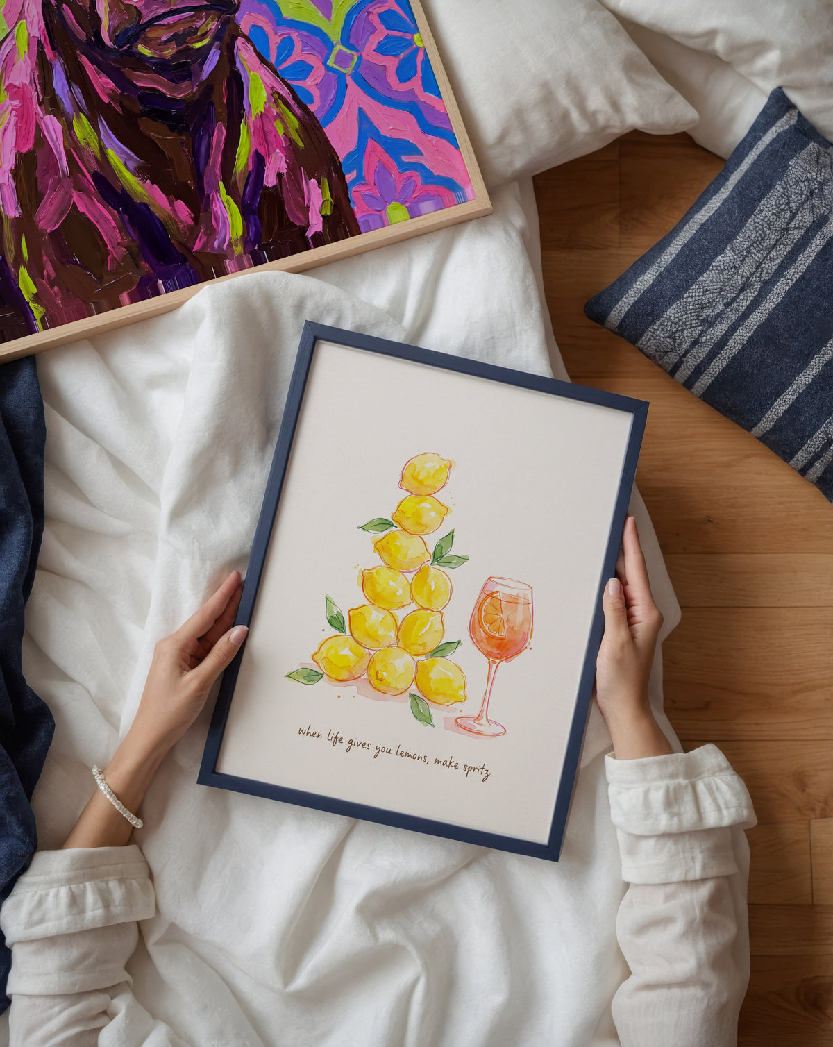 Make Spritz Poster – två posters i rum 1