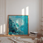 Sonia Tondkar Turkos Strand Poster – i rum 4