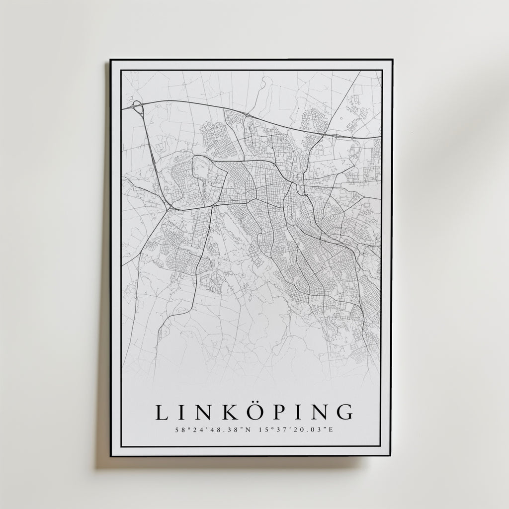 Storleksguide för Linköping Karta – välj din favoritstorlek och beställ hos Bozetto