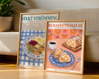 Budapestbakelse Poster – två posters i rum 3