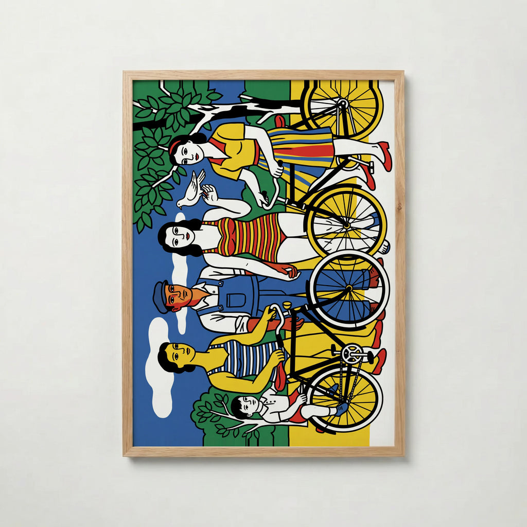 Fernand Leger Leisure 1949 Poster – ekram