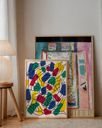 Fernand Leger The Swimmers Poster – två posters i rum 2