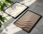 Plaster Waves Poster – två posters i rum 2