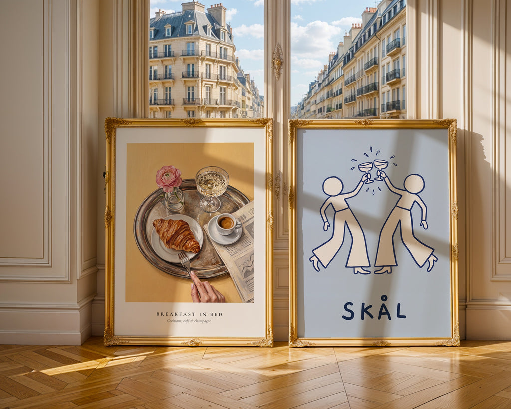 Skål Poster – två posters i rum 2