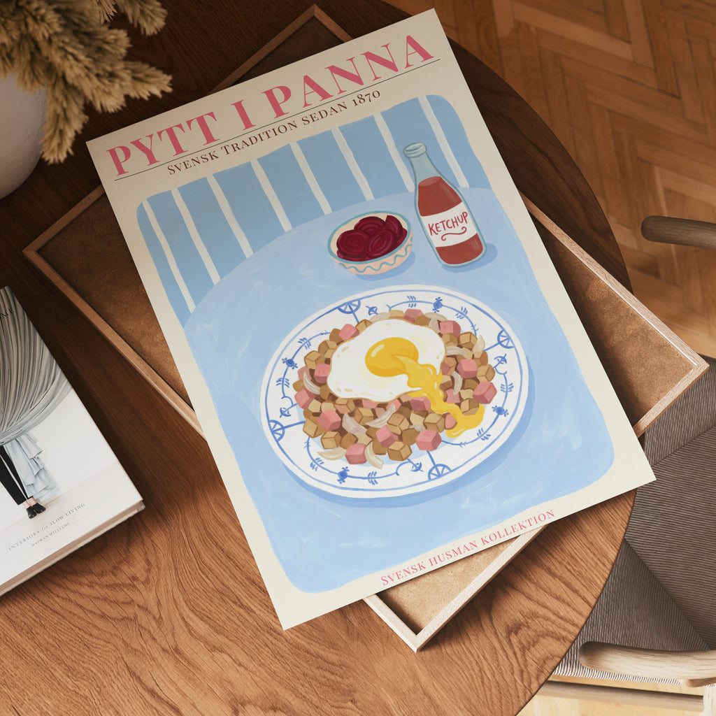 Pytt i Panna – Bozetto poster i hög kvalitet, perfekt för varje rum i hemmet i hög tryckkvalitet