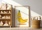Happy Banana poster visad rakt fram – Bozetto affisch i hög tryckkvalitet i hög tryckkvalitet