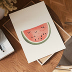 Sweet Watermelon – affisch med snyggt motiv, köp enkelt hos Bozetto i flera storlekar