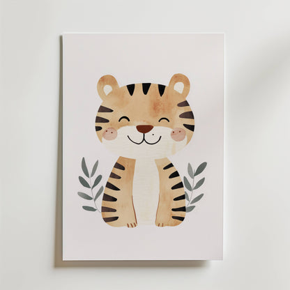 Happy Tiger Poster