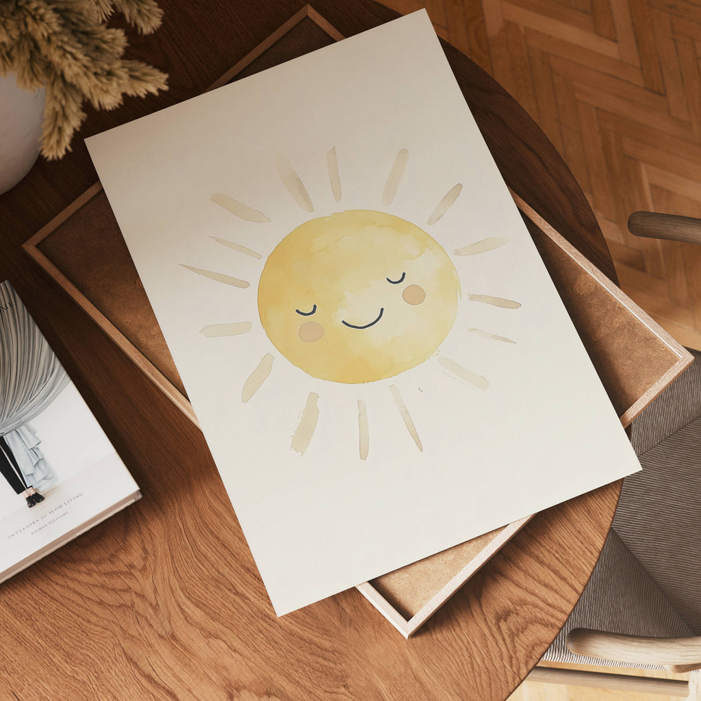 Golden Sunshine – affisch med snyggt motiv, köp enkelt hos Bozetto i flera storlekar