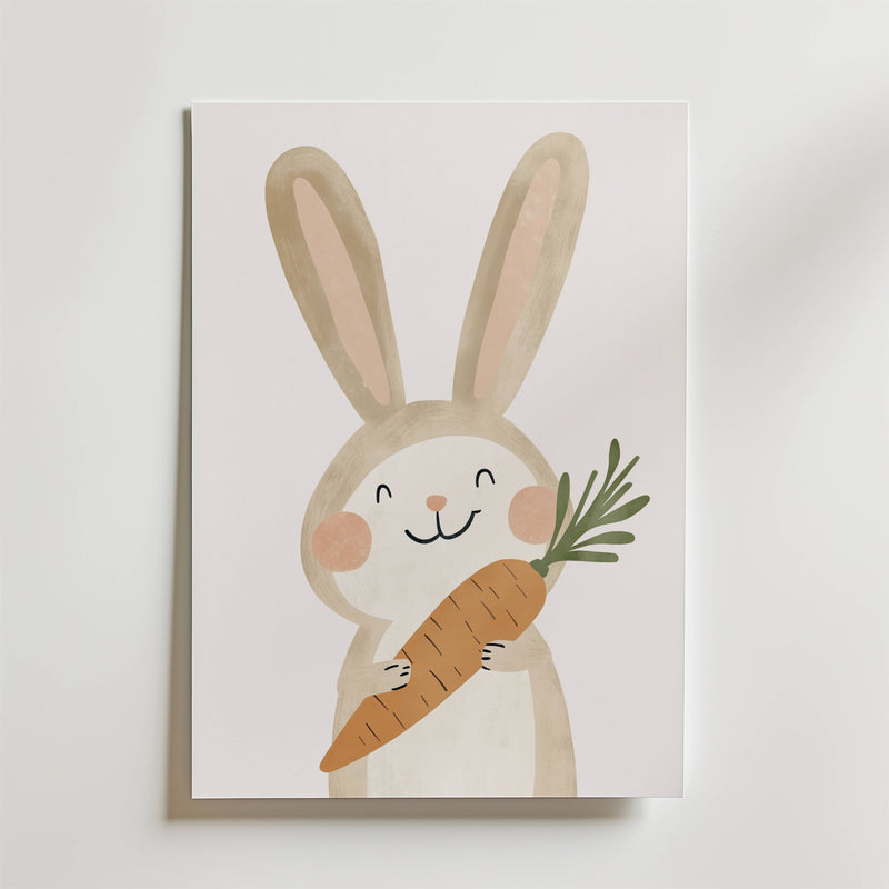 Happy Bunny Poster