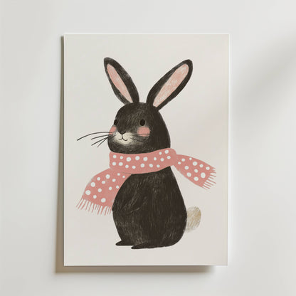 Cozy Bunny Poster