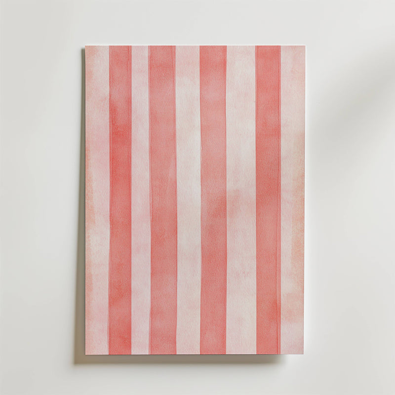 Pink Stripes Poster