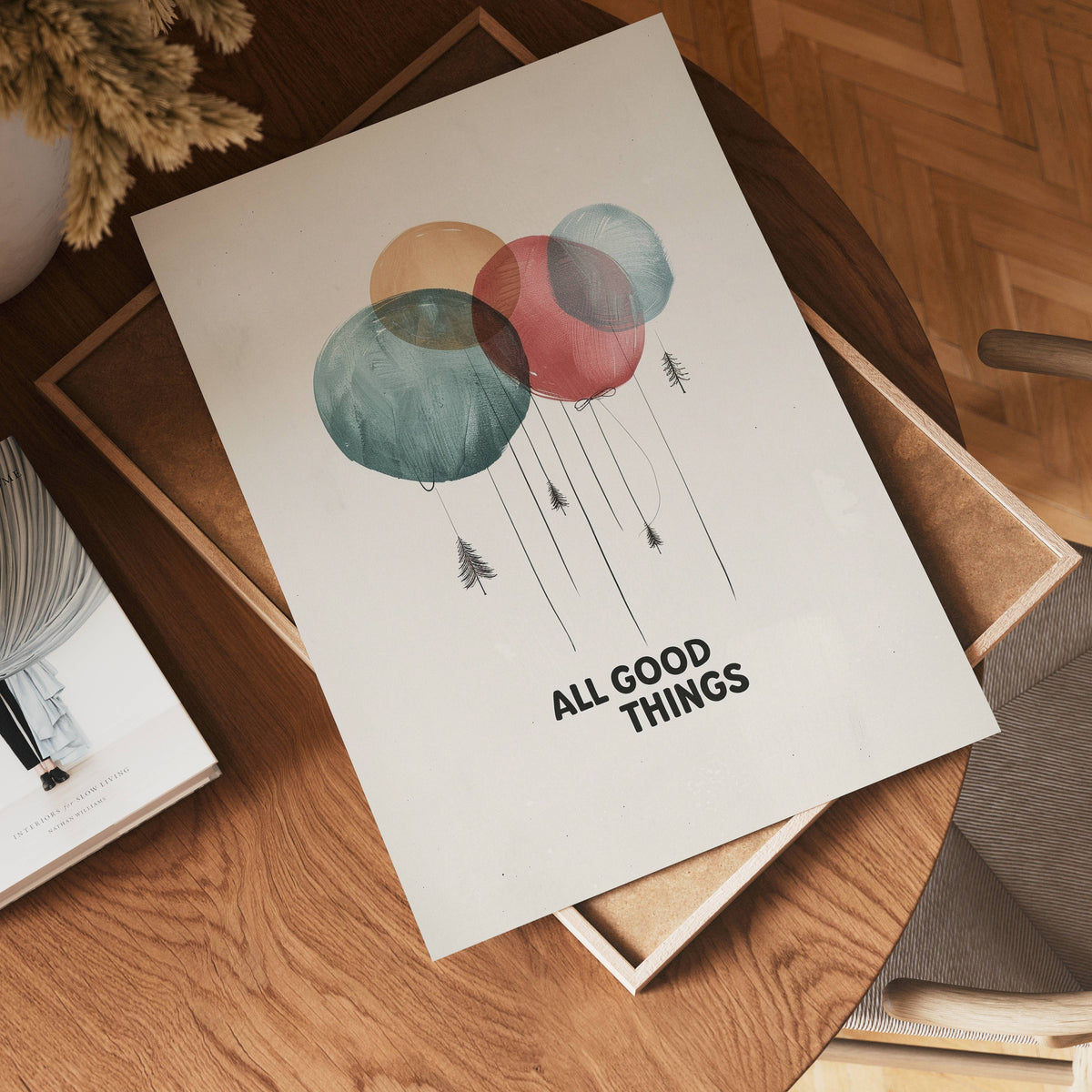 All Good Things – affisch med snyggt motiv, köp enkelt hos Bozetto i flera storlekar