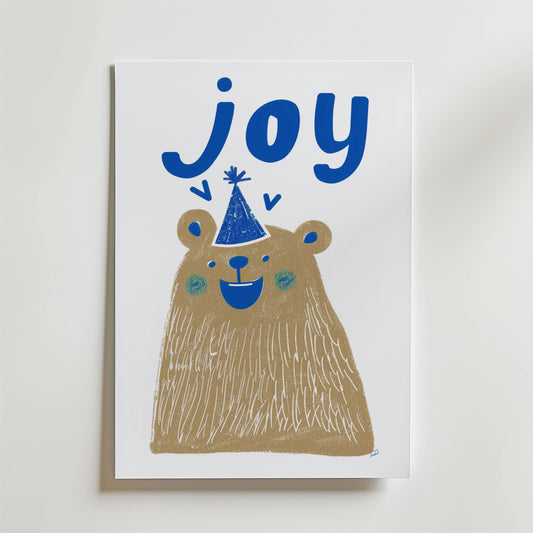 Joy Bear Poster