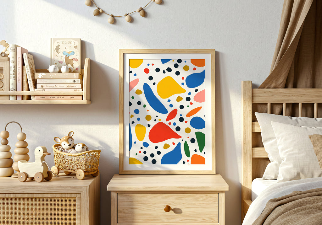 Color Splash – affisch med snyggt motiv, köp enkelt hos Bozetto i flera storlekar