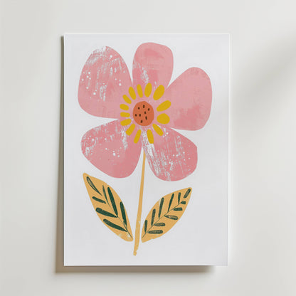 Pink Flower Poster